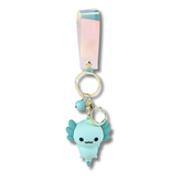 Axolotl Charm Wristlet Pendant Keychain - Assorted